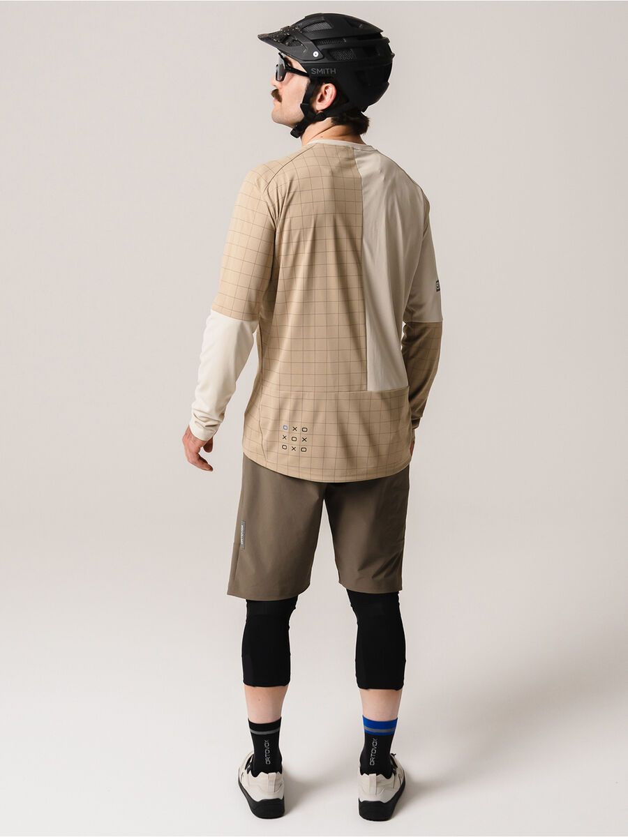 Ortovox Sequence Trail Jersey LS M, dark linen - Bild 7