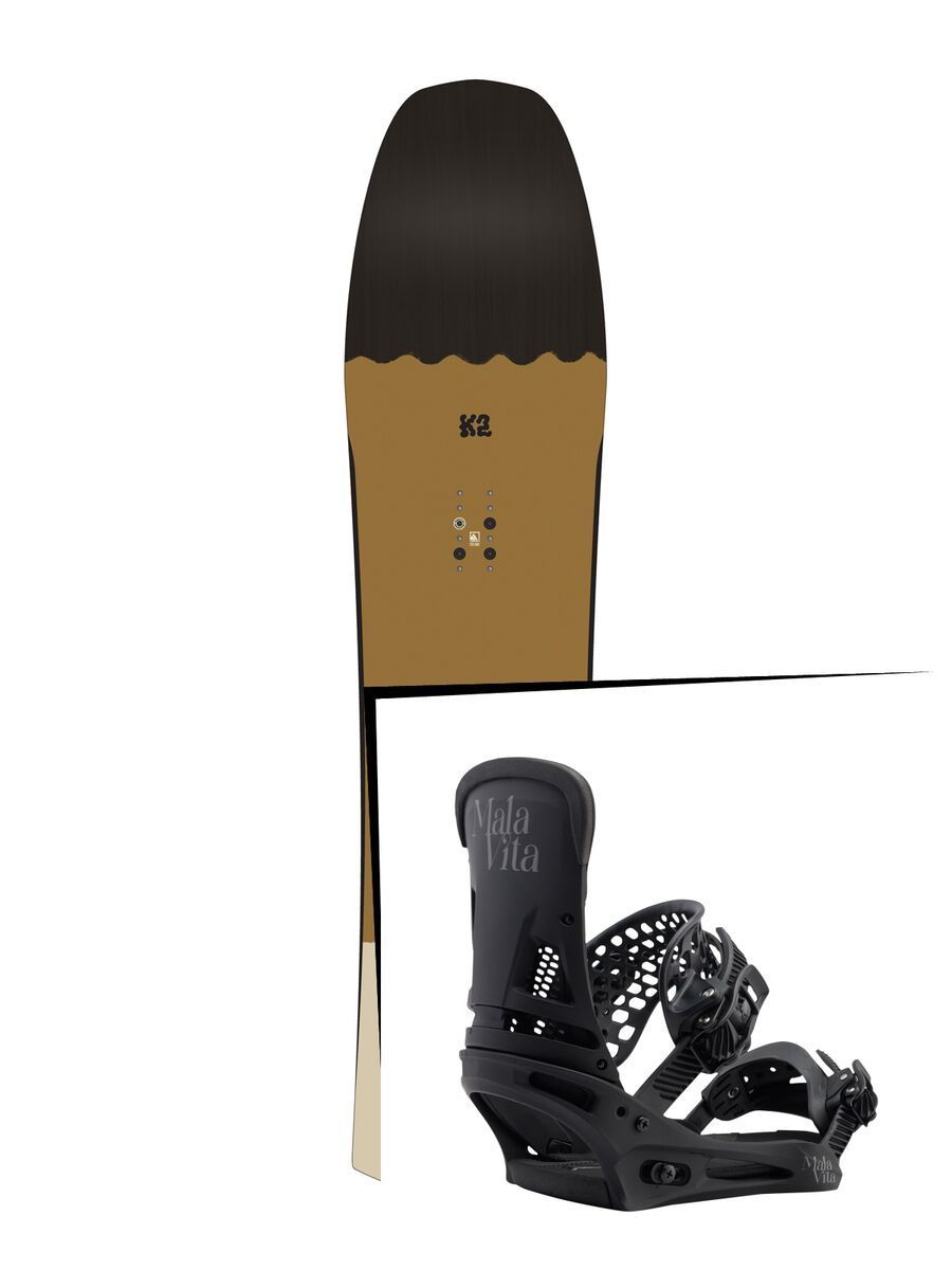 Set: K2 Cool Bean 2017 + Burton Malavita (1712843S) - Bild 1