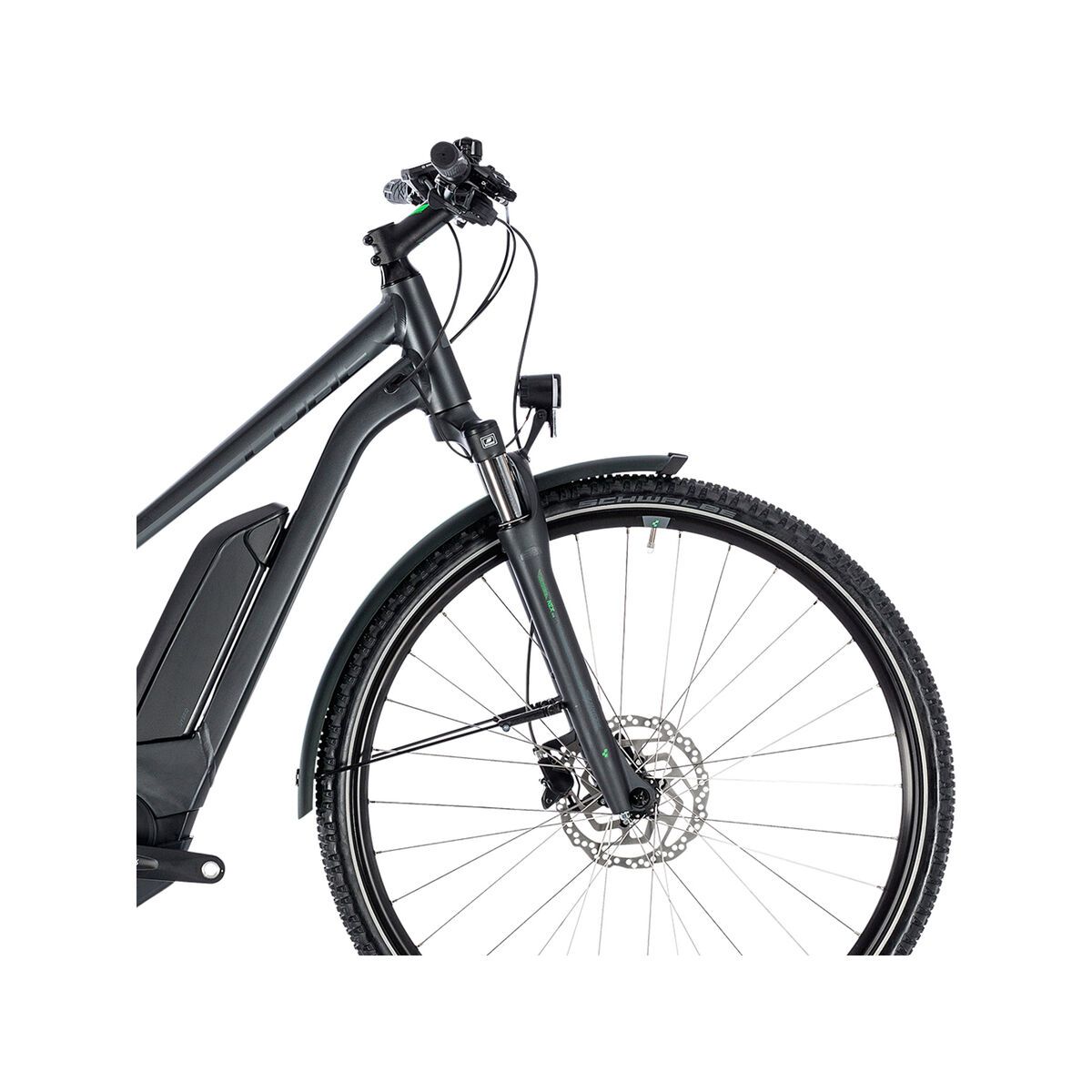 Cube Cross Hybrid Pro Allroad 400 Trapeze, grey´n´flashgreen - Bild 7