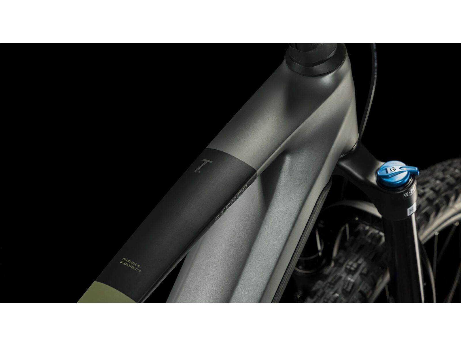 ***2. Wahl*** Cube Stereo Hybrid 160 HPC TM 750 27.5 flashgrey´n´olive - Bild 3