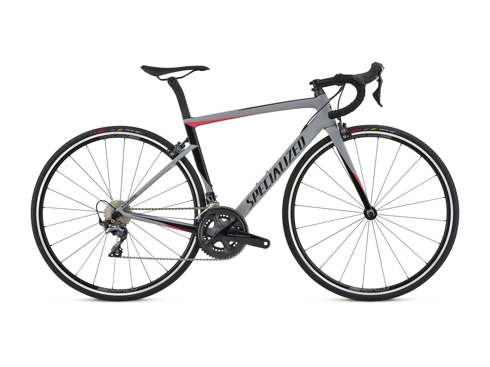 Specialized Women's Tarmac Expert, satin gloss cool gray/acid pink/black - Bild 1