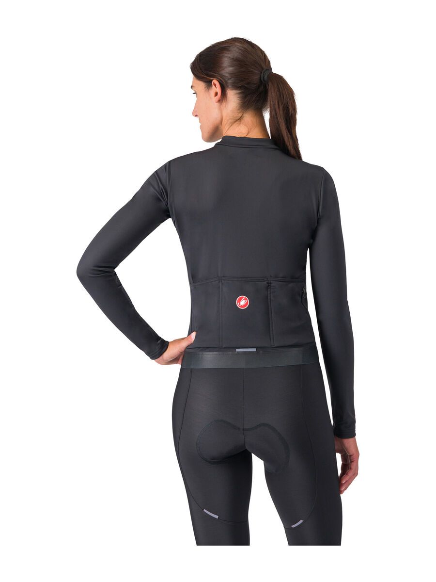 Castelli Espresso Thermal W Jersey, light black - Bild 3