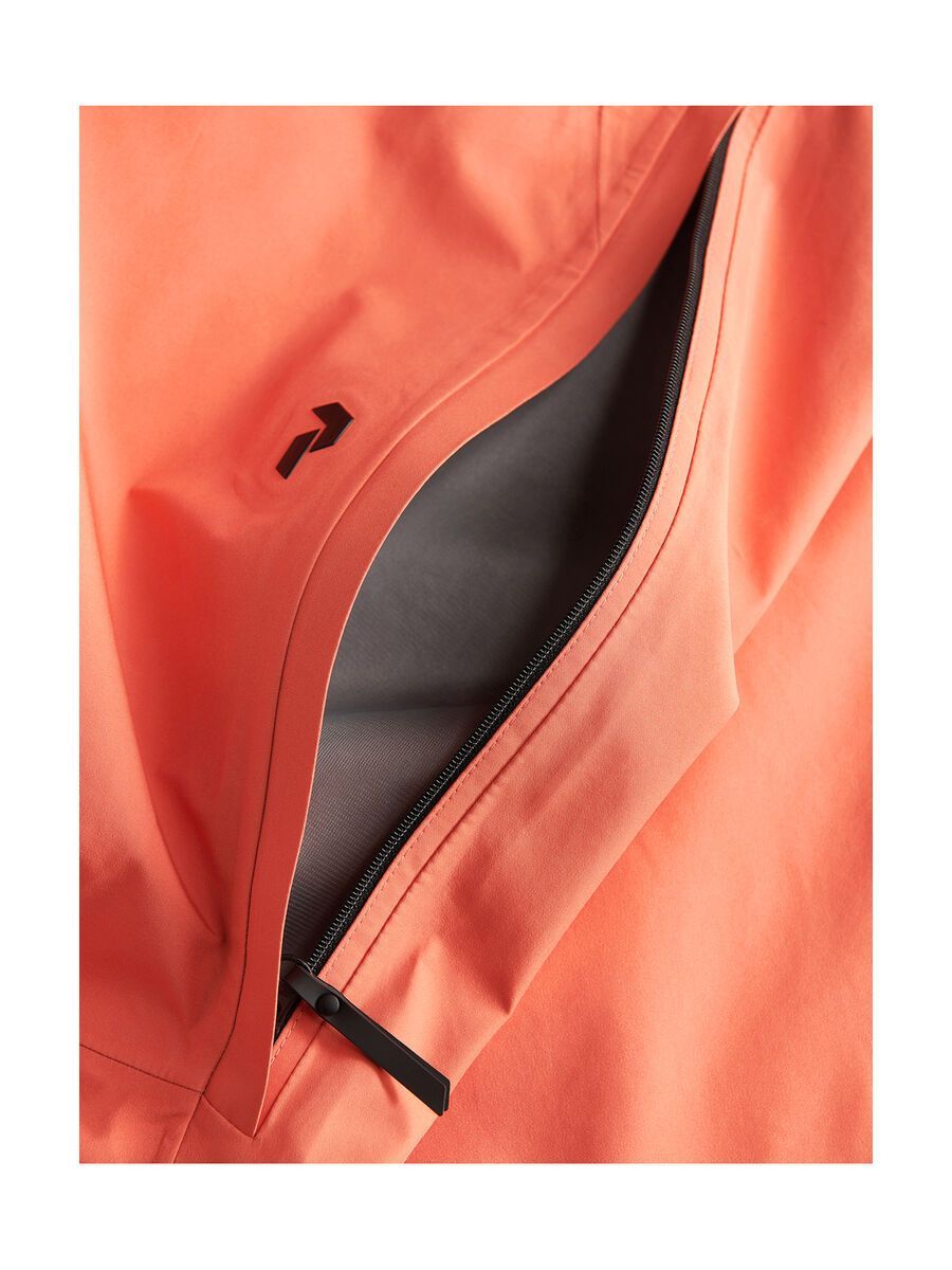 Peak Performance W Vertical 3L Pants, light orange - Bild 9