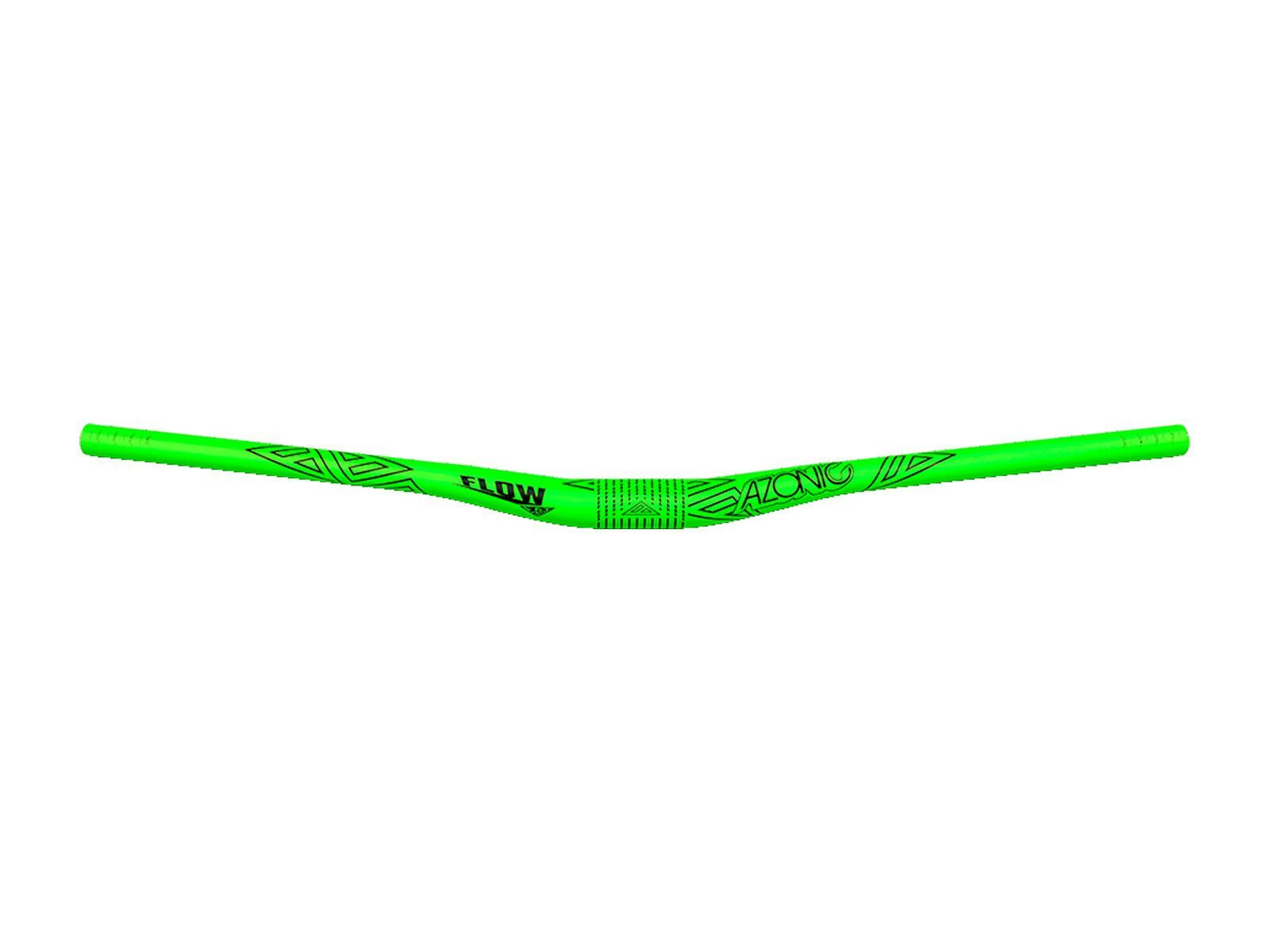 Azonic Flow FAT35 Handlebar 18 mm Rise, neon green - Bild 1