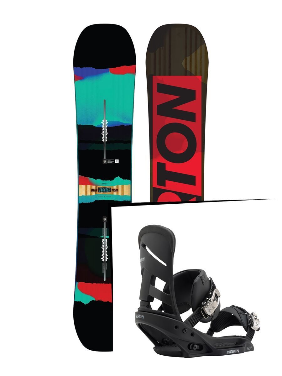 Set: Burton Process Flying V 2016 +  Mission EST (1712891S) - Bild 1