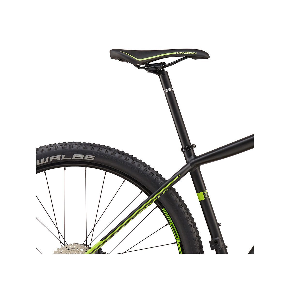 Cannondale F-SI 1 27.5, jet black w/ berzerker green, matte - BBQ - Bild 5