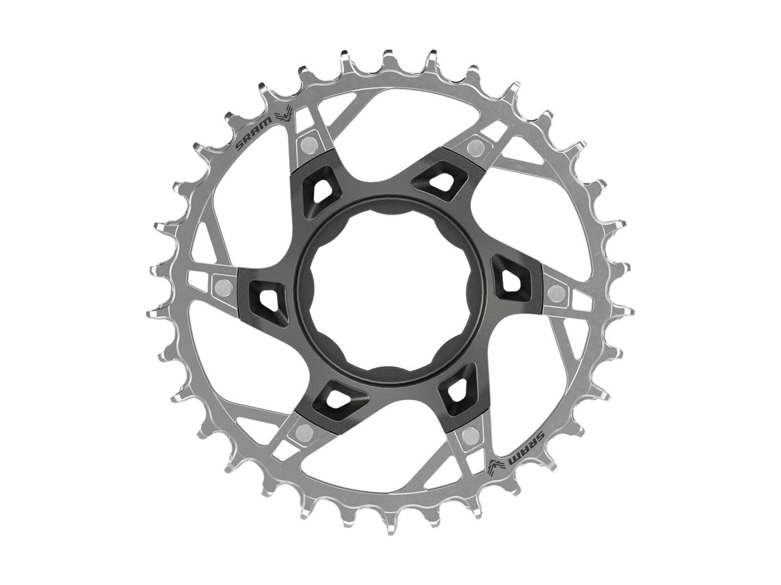 SRAM XX Eagle Transmission Direct-Mount E-MTB Kettenblatt für TQ-HPR50 - Bild 2