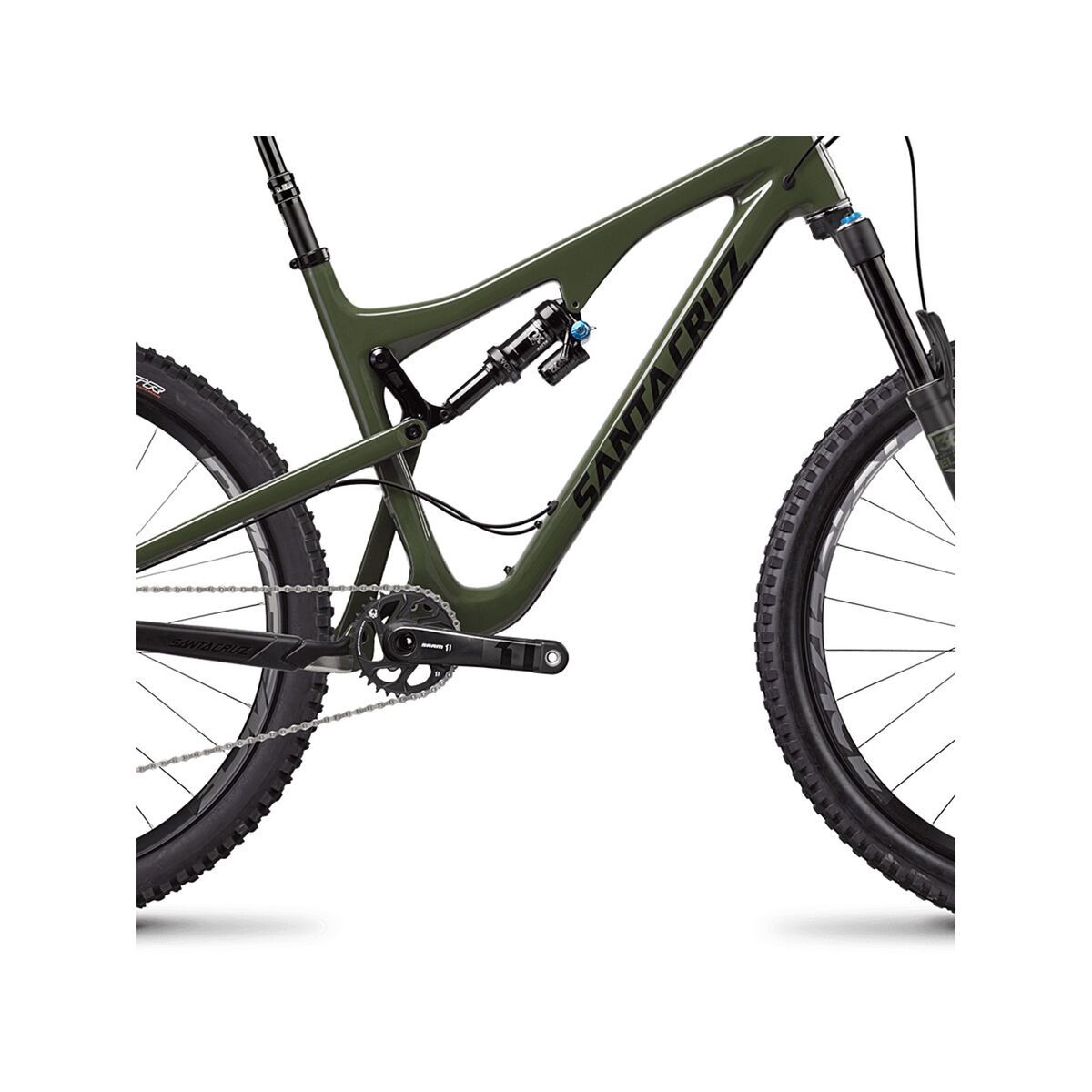 Santa Cruz Bronson CC X01, gloss olive and black - Bild 4