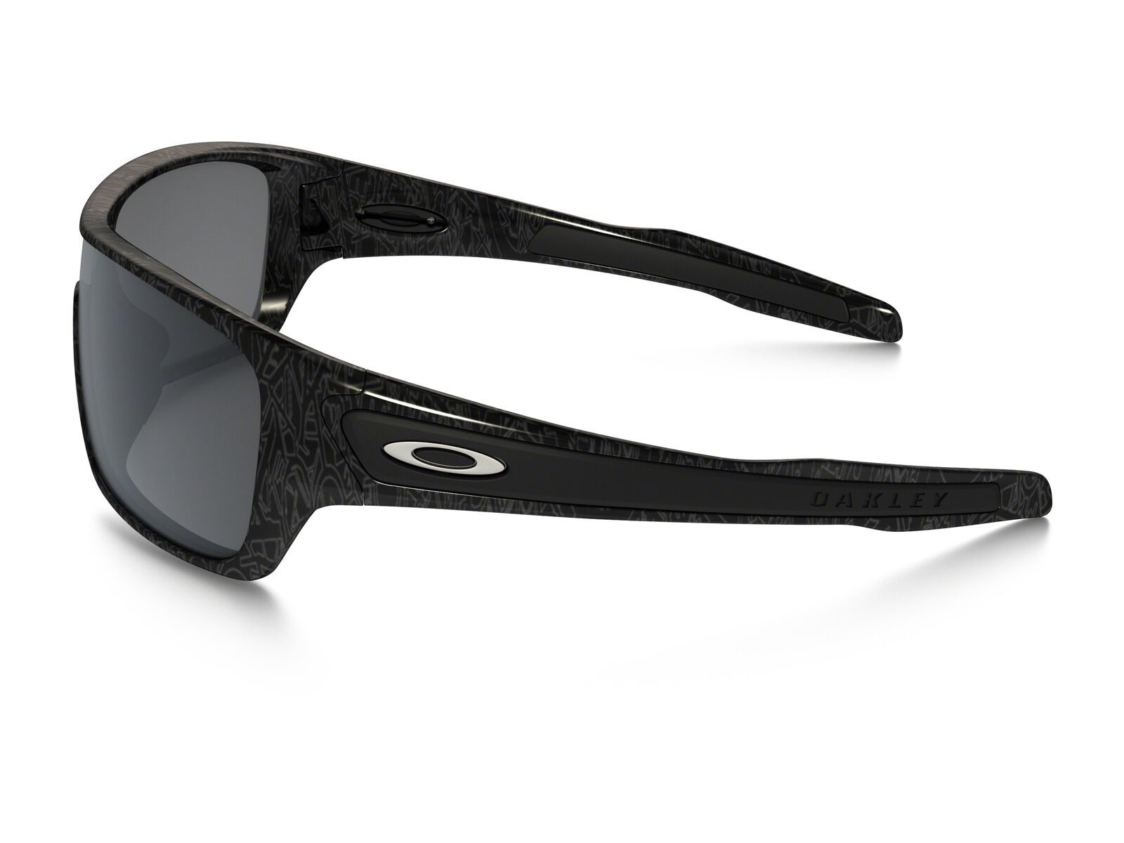 Oakley Turbine Rotor, ghost text/Lens: black iridium - Bild 4