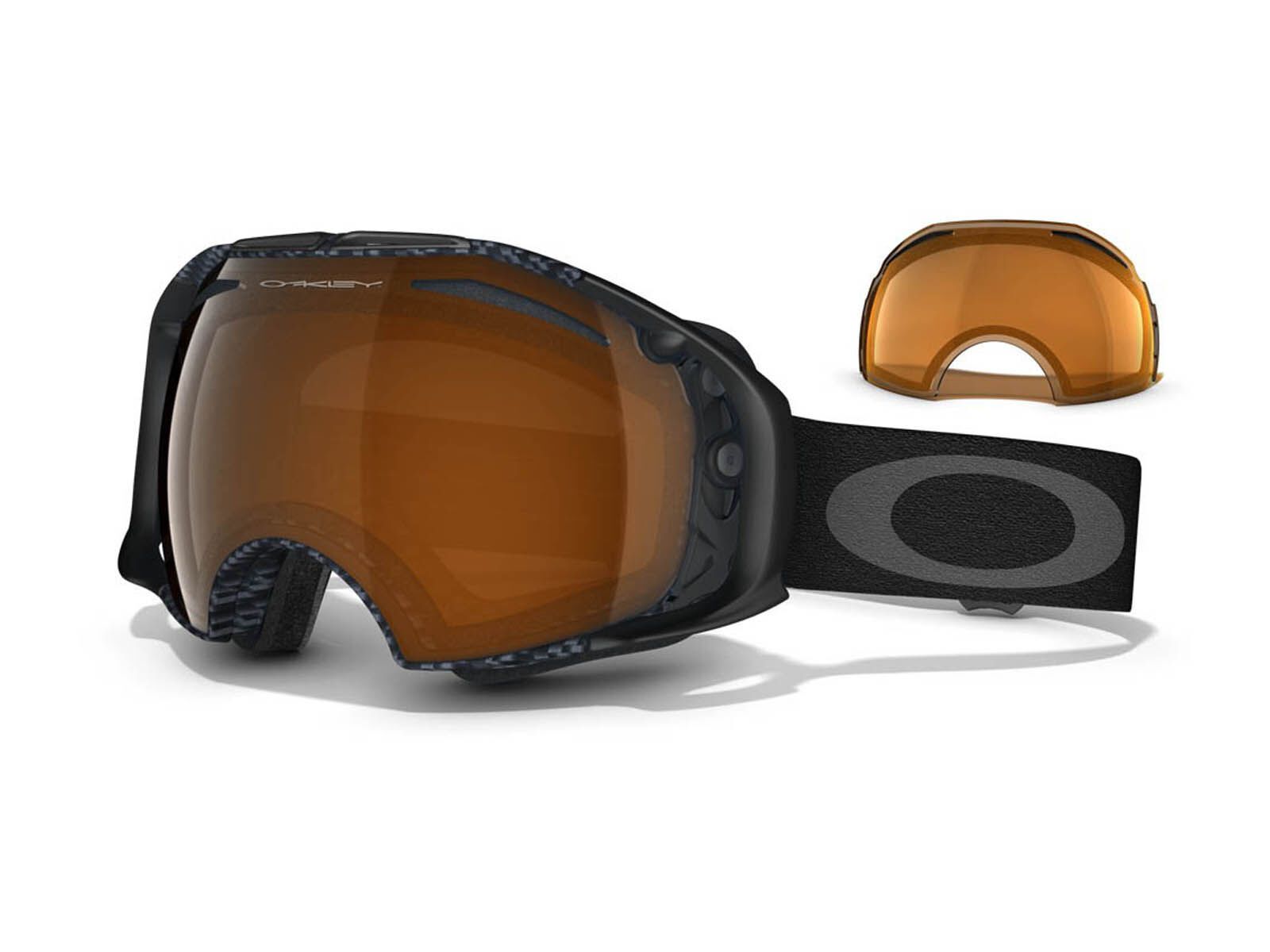 Oakley Airbrake, Matte Carbon Fiber/Black Iridium & Persimmon - Bild 1