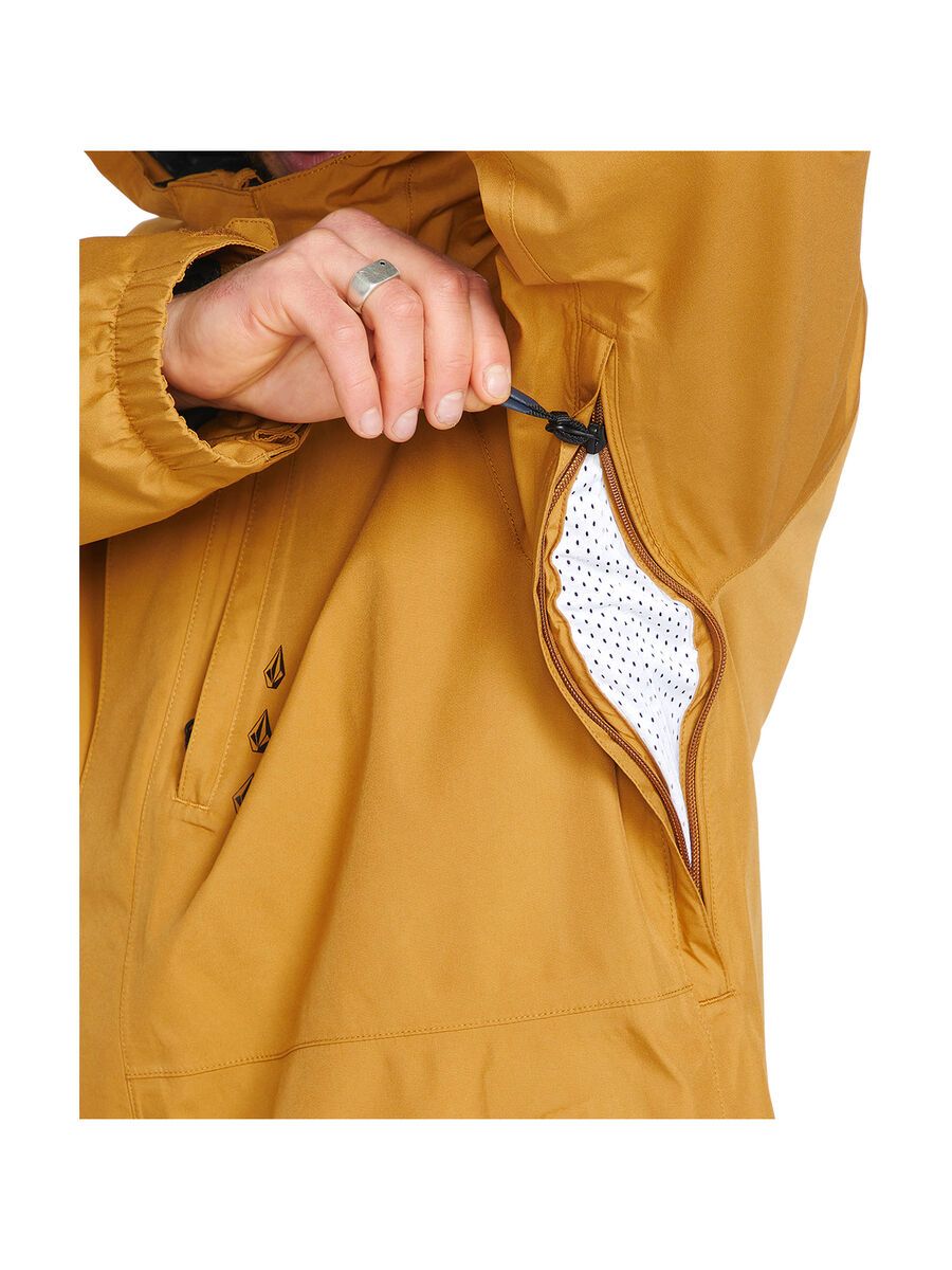 Volcom Dua Ins Gore Jacket, caramel - Bild 8