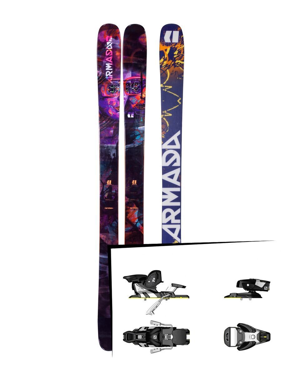 Set: Armada Arv 106 2018 + Salomon STH2 WTR 13 black/white - Bild 1