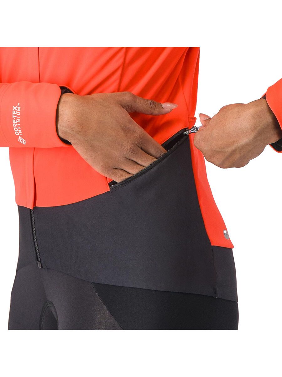 Castelli Alpha Doppio RoS W Jacket, brilliant pink/dark gray-dark - Bild 6