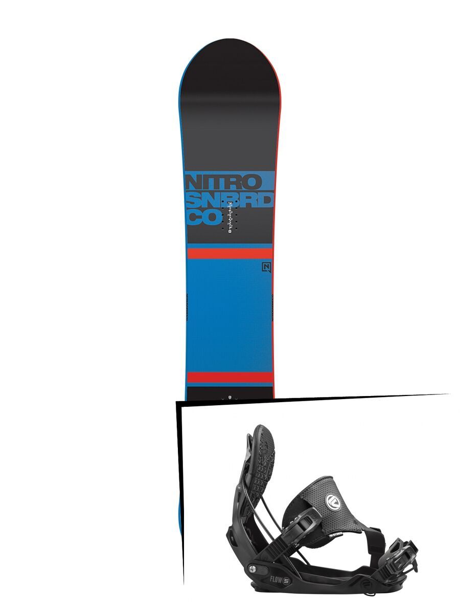 Set: Nitro Prime 2016 + Flow Five Hybrid (1513184S) - Bild 1