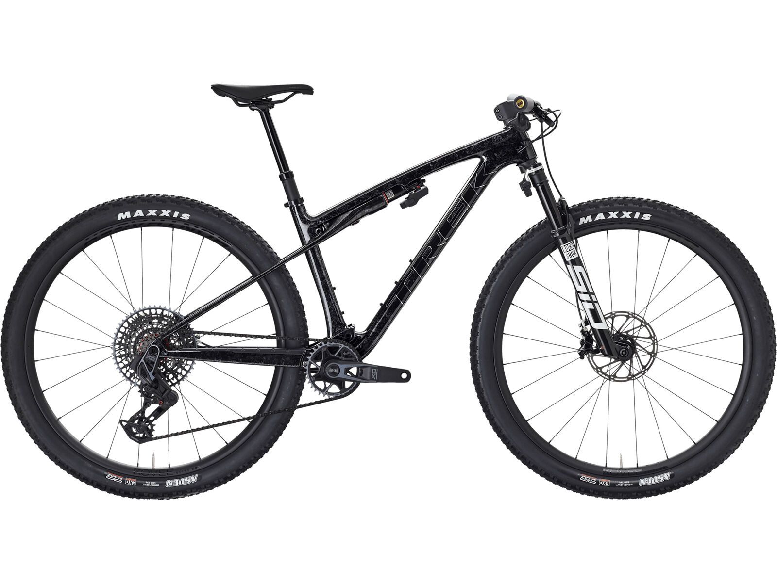 Trek Supercaliber SLR 9.8 X0 Flight Attendant Gen 2, carbon smoke/galactic grey marble - Bild 1