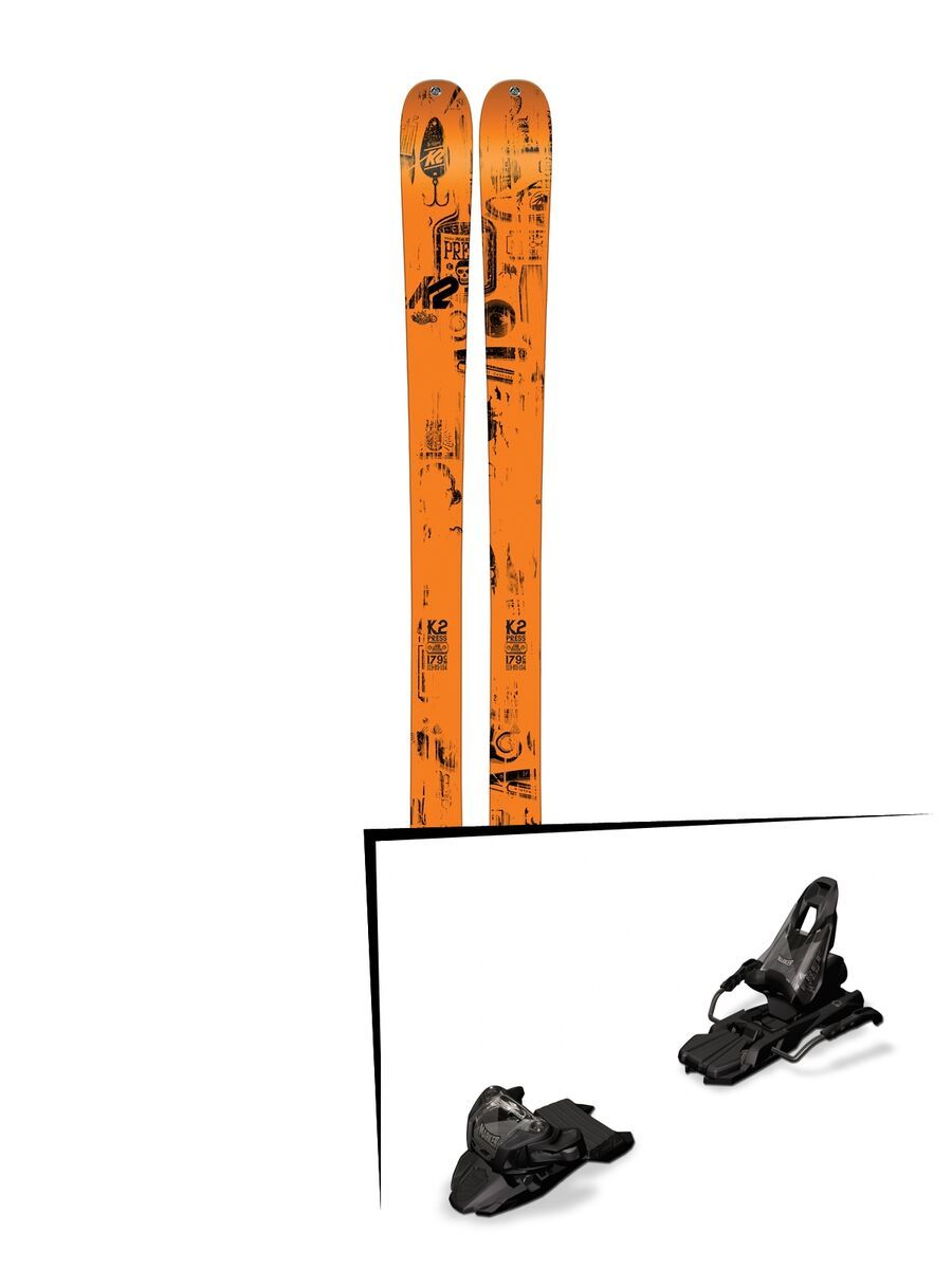 Set: K2 SKI Press 2016 + Marker Free Ten inkl. Screw-Kit (1685471) - Bild 1