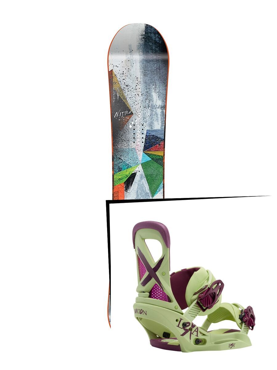 Set: Nitro Fate 2016 + Burton Lexa EST (1191341S) - Bild 1