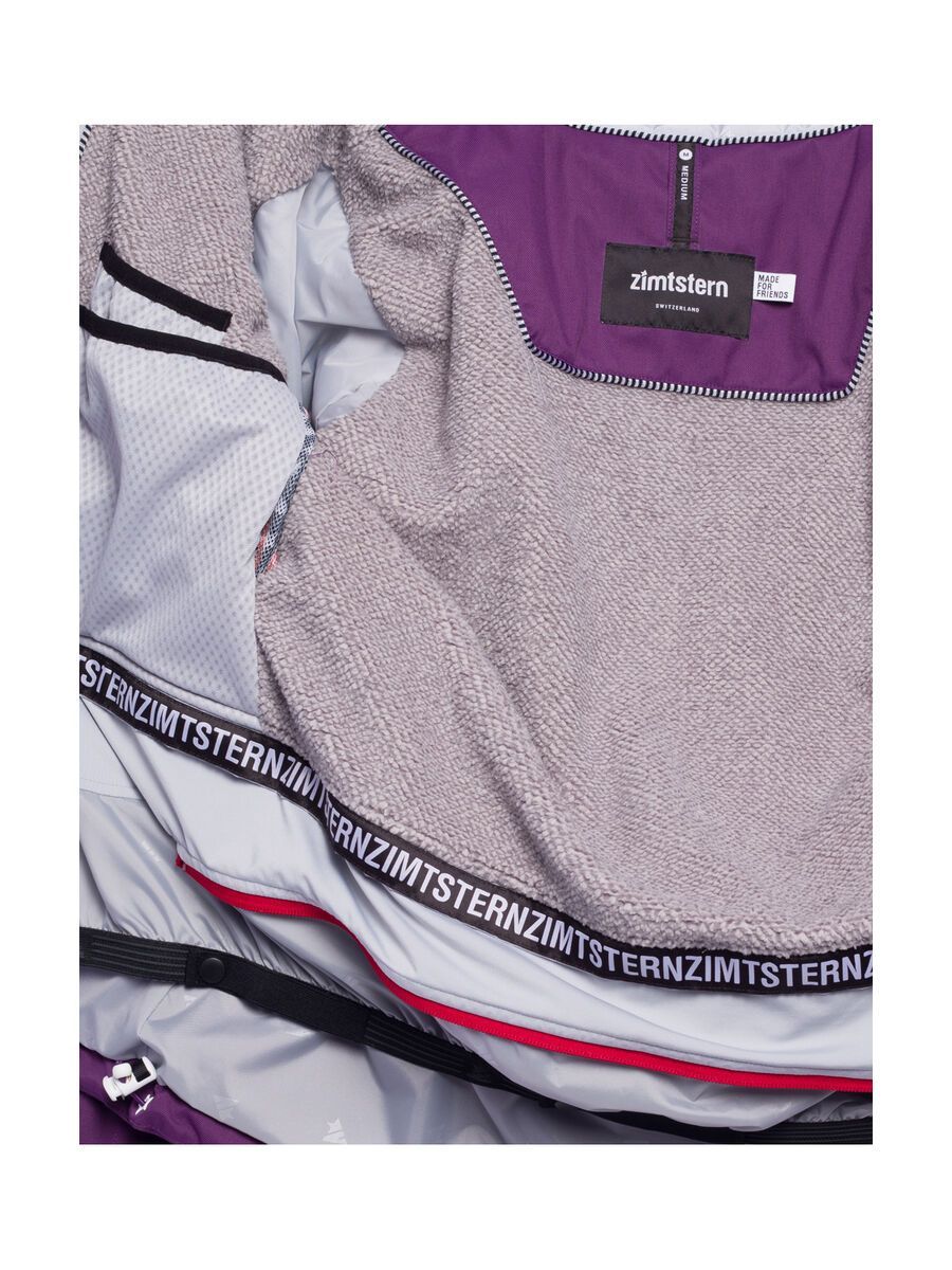 Zimtstern Snowy 17, plum/tangerine - Bild 5