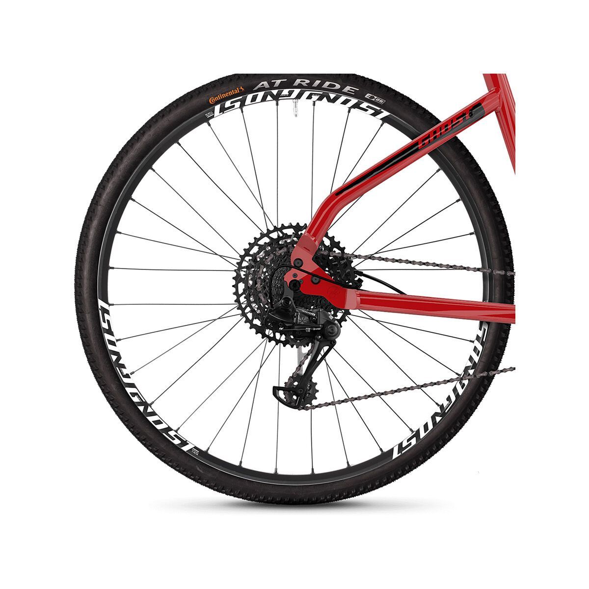 Ghost Square Cross 4.8 W AL, riot red/jet black/star white - Bild 5