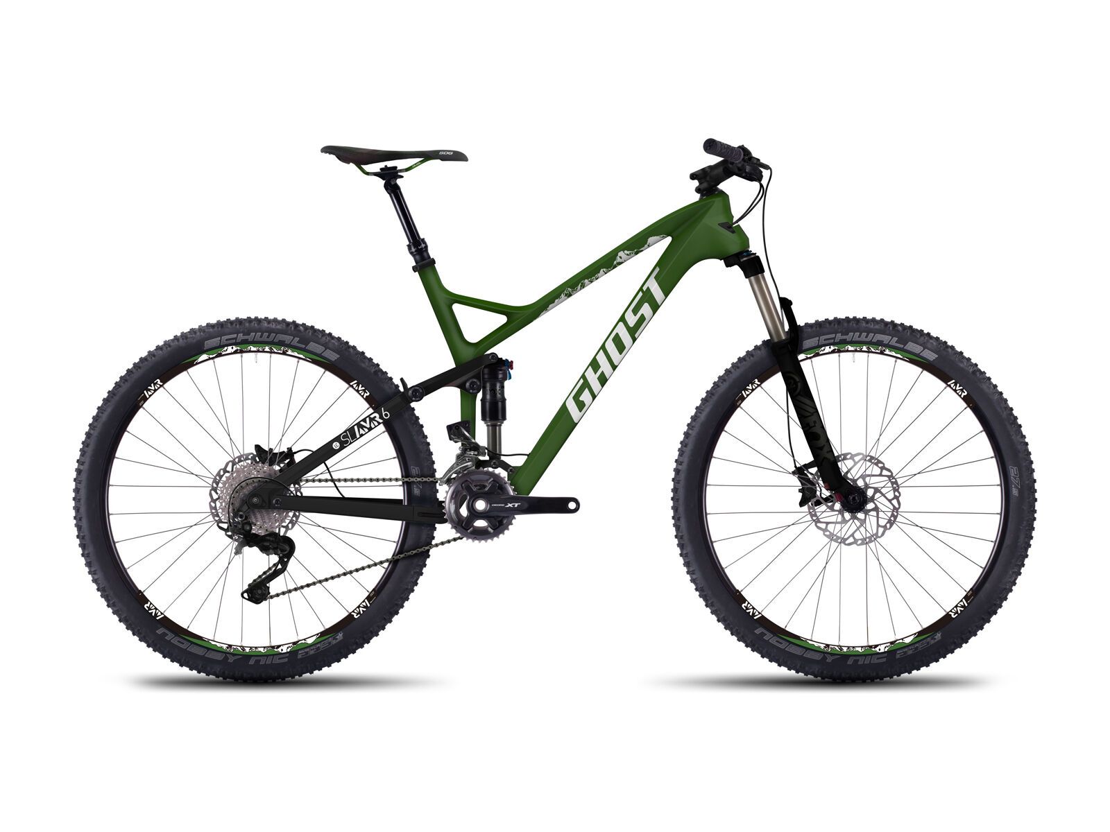 Ghost SL AMR LC 6, darkgreen/white - Bild 1