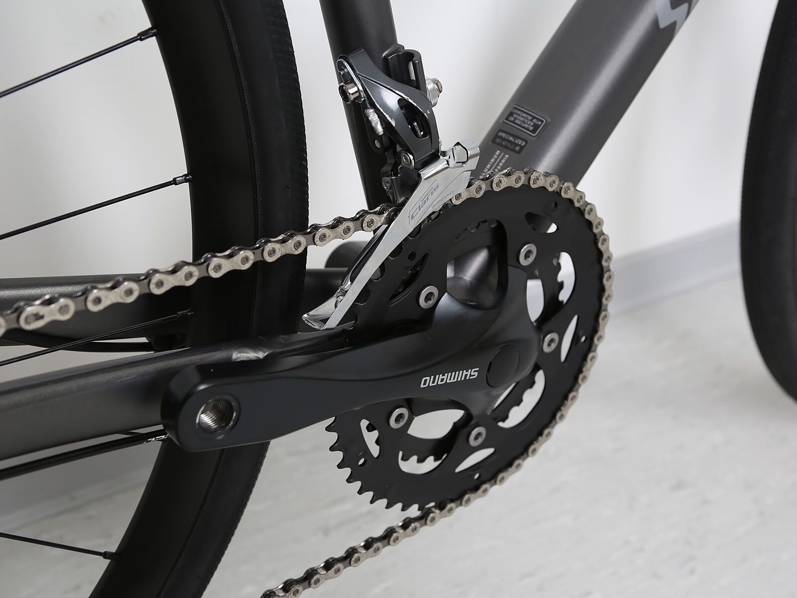 *** 2. Wahl *** Specialized Diverge Base E5 2021, smoke/grey/chrome - Gravelbike | Größe 56 cm - Bild 3