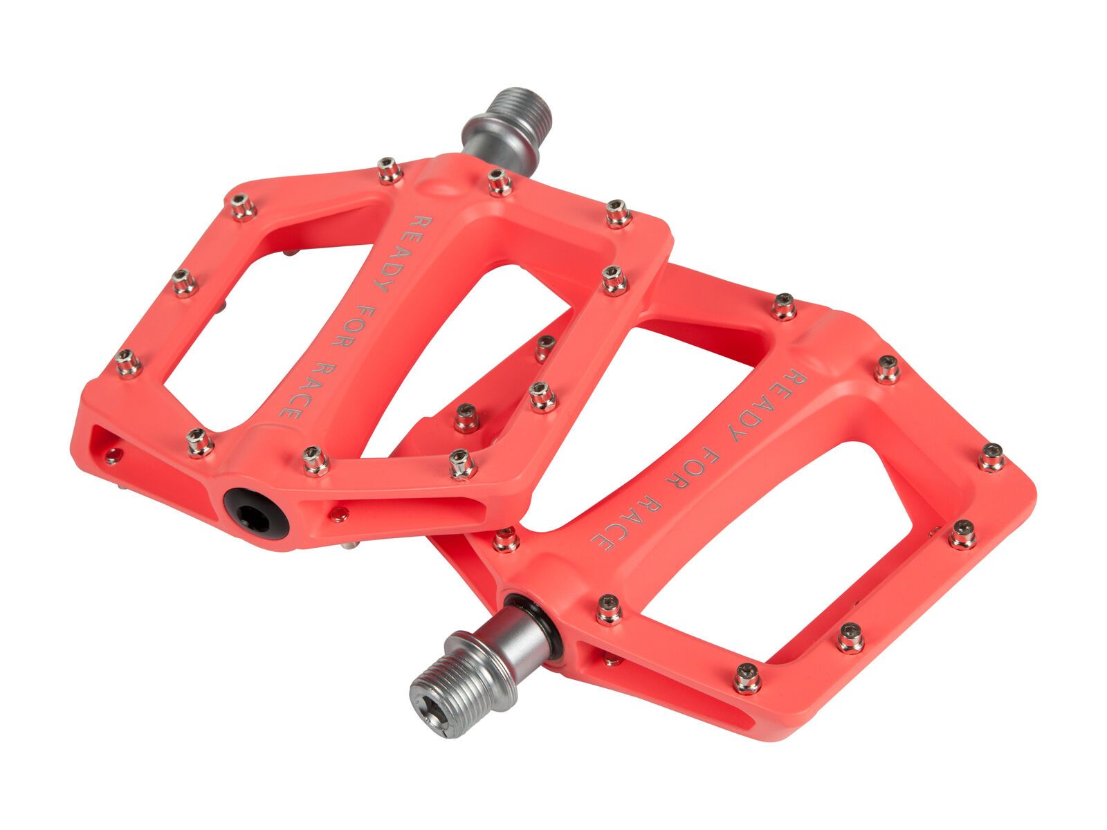 Cube RFR Pedale Flat Race, salmon red - Bild 3