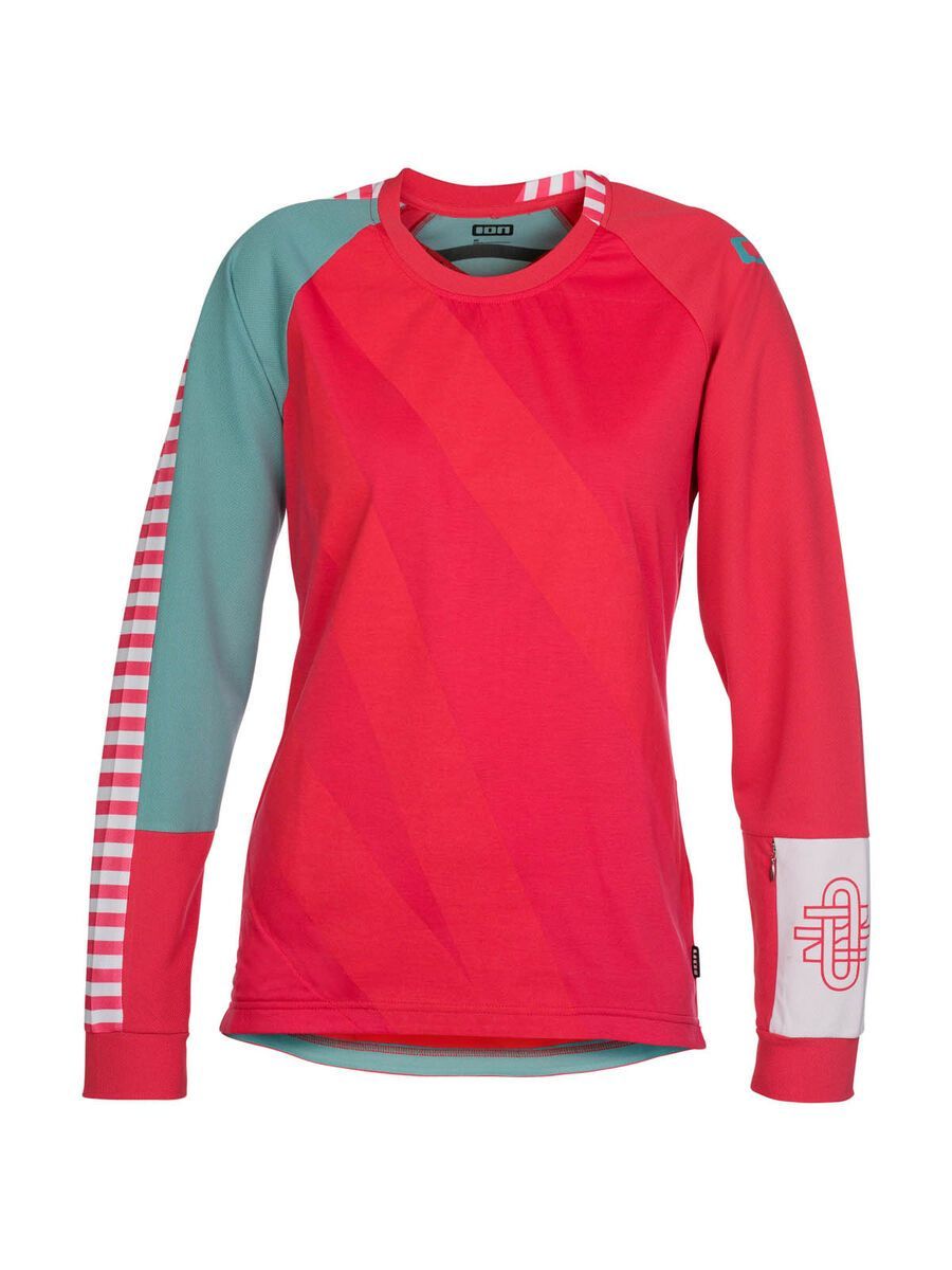 ION Bike Tee LS Helia, teaberry - Bild 1