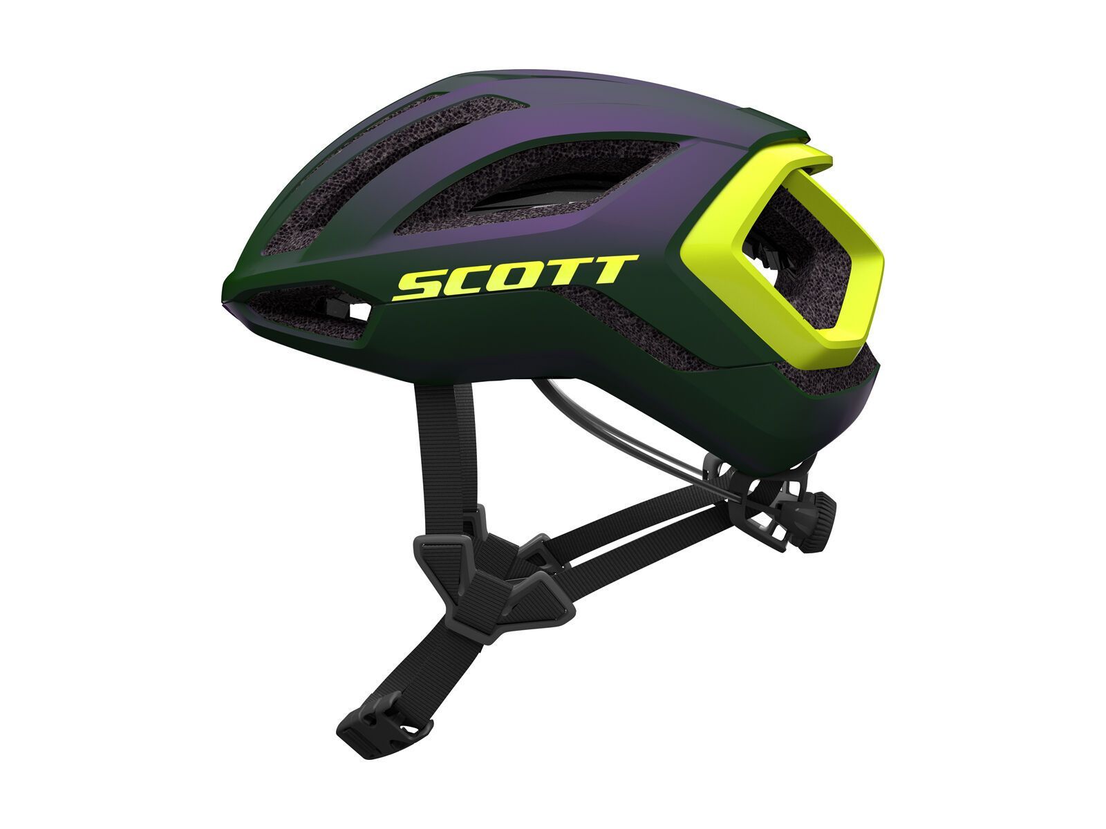 Scott Centric Plus Helmet, prism green/radium yellow - Bild 2