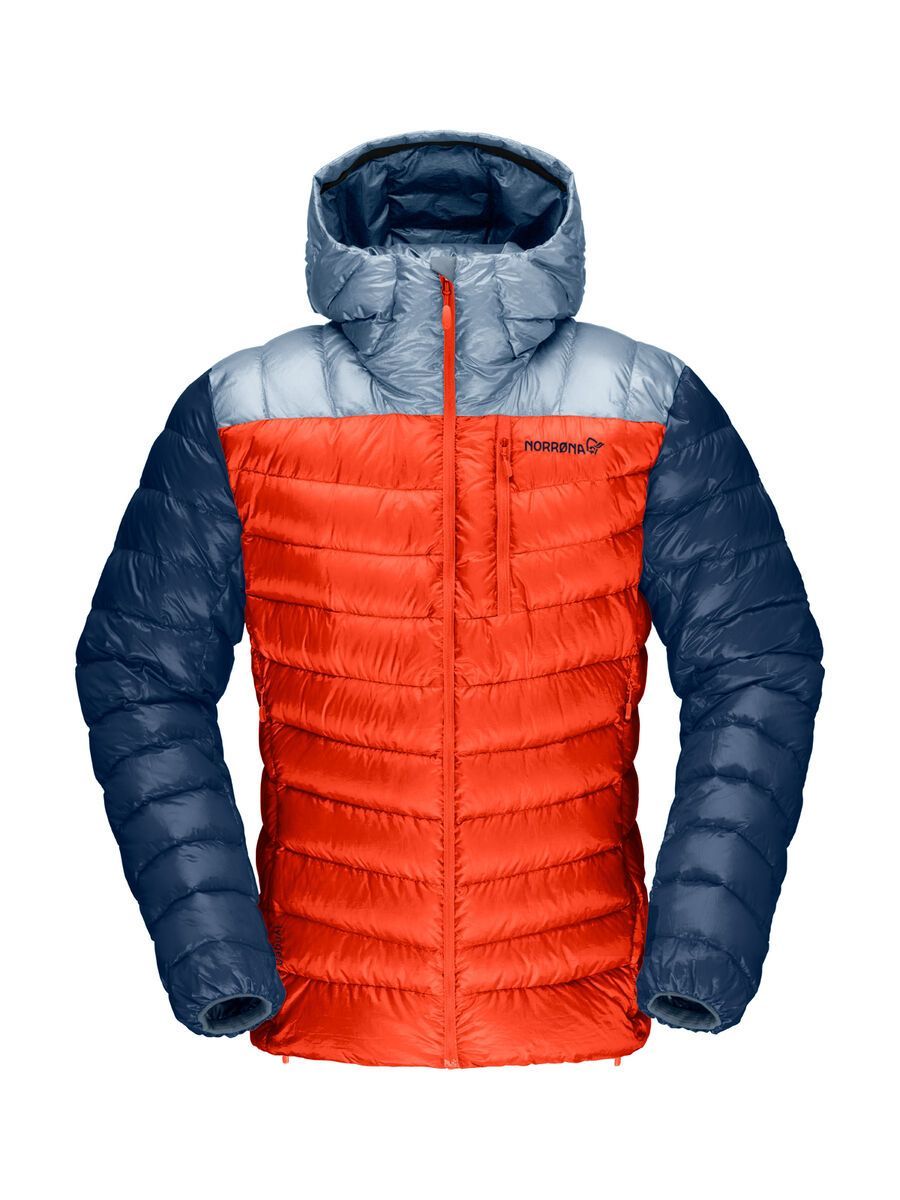 Norrona lyngen down850 Hood M's, arednalin/blue fog - Bild 1