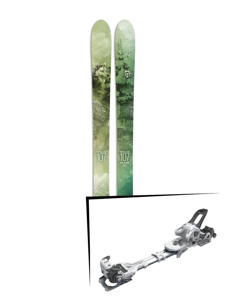 Set: Icelantic Vanguard 107 2017 + Tyrolia Ambition 12 (1715203) - Bild 1