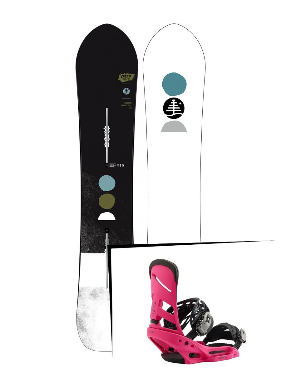 Set: Burton Family Tree Speed Date 2019 + Burton Mission EST pink - Bild 1