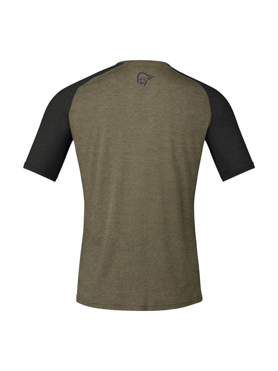 Norrona fjørå equaliser lightweight T-Shirt M's, olive night - Bild 2