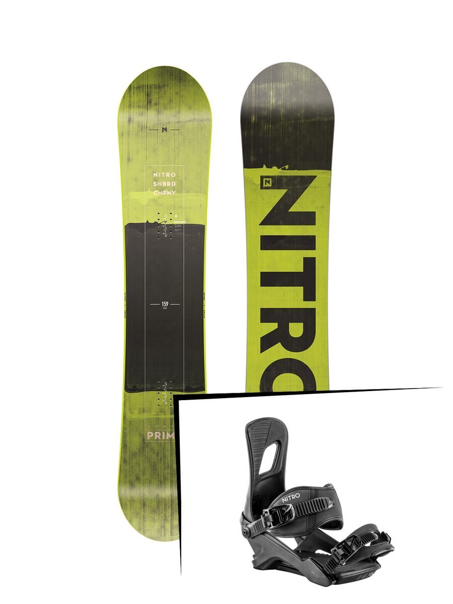 Set: Nitro Prime Toxic Wide 2019 + Nitro Rambler dark night - Bild 1