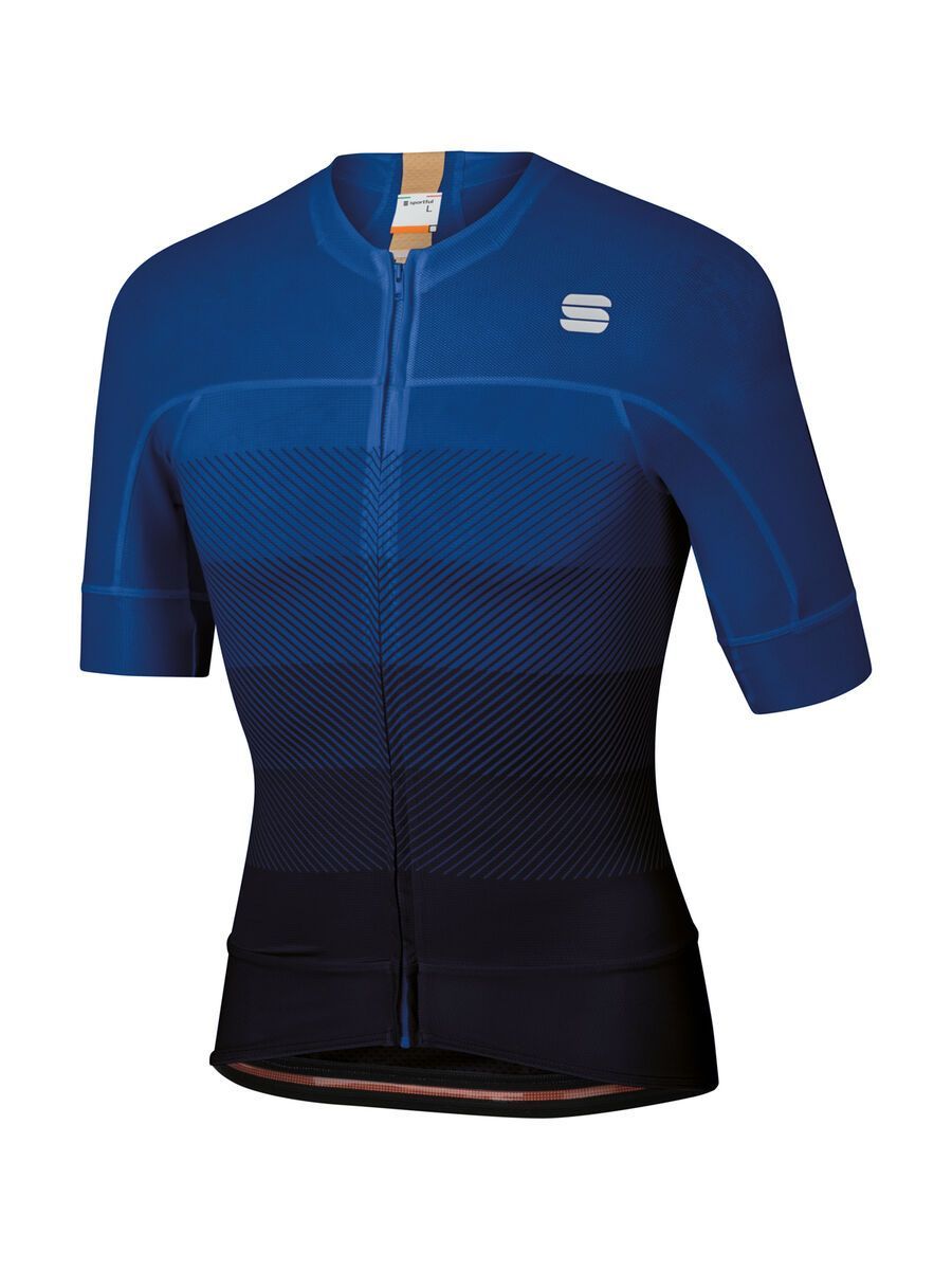 Sportful BodyFit Pro Evo Jersey, black blue twilight gold - Bild 1