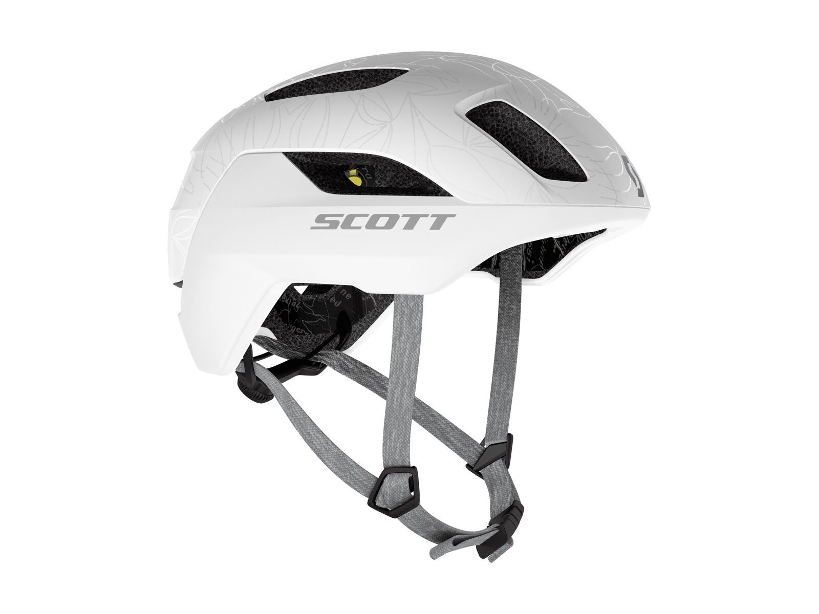 Scott La Mokka Plus Sensor Helmet ice white S // 51-55 cm 2885907262006
