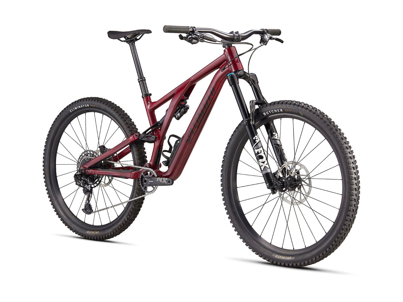 Specialized Stumpjumper Evo Comp Alloy, gloss raspberry/back - Bild 2