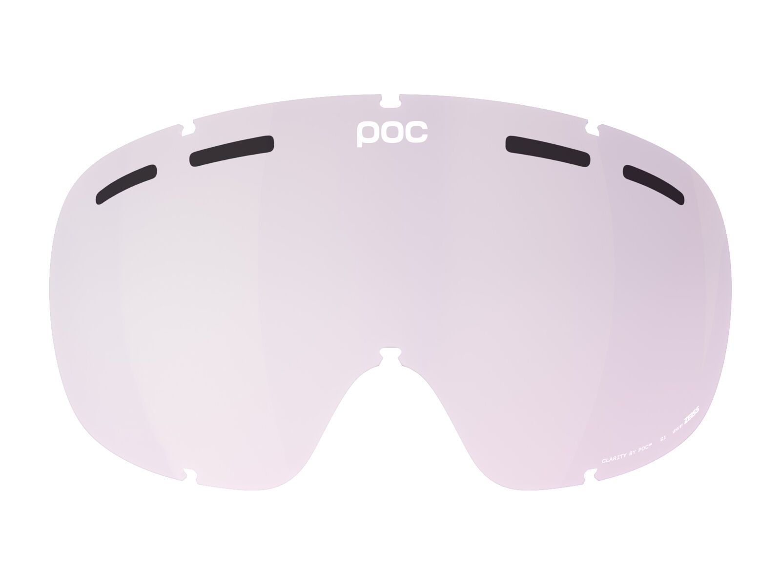 POC Fovea Mid/Fovea Mid Race Lens, Clarity Hi. Int./Artificial Light - Bild 1