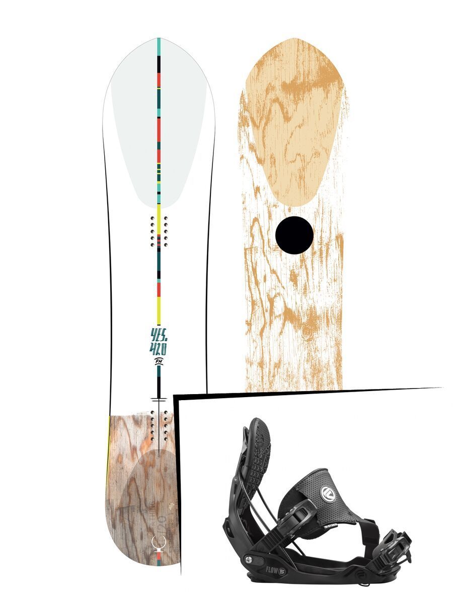 Set: Yes The 420 Powder Hull 2017 + Flow Five Hybrid (1513184S) - Bild 1
