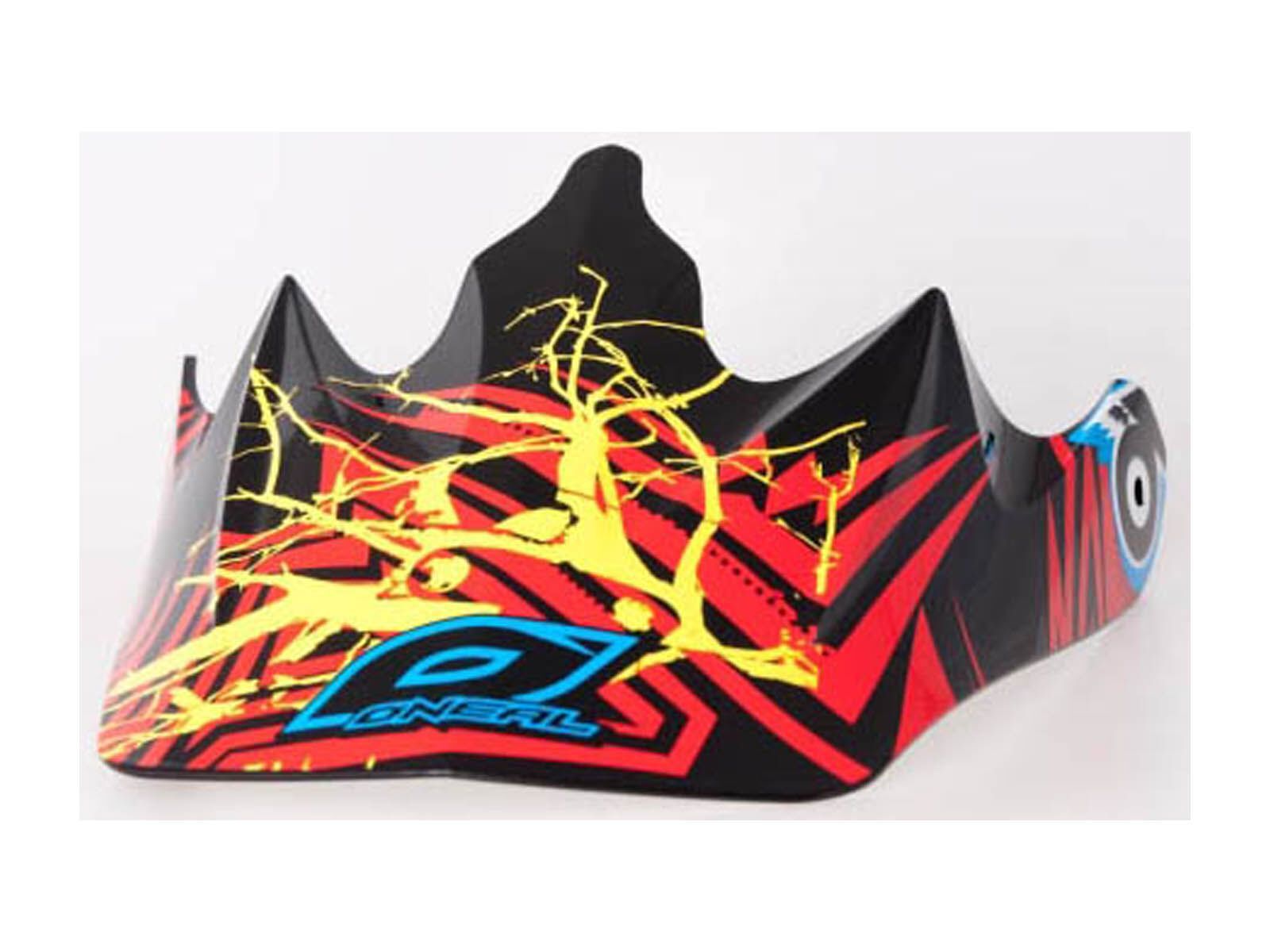 ONeal Spare Visor Fury Fidlock DH Helmet Mayhem Roots, red/black - Bild 1