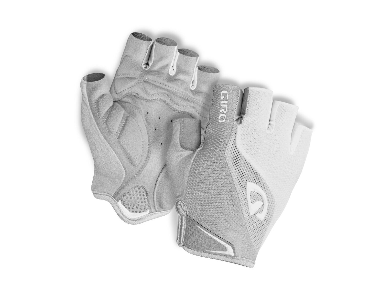 Giro Bravo Gel, white silver - Bild 1