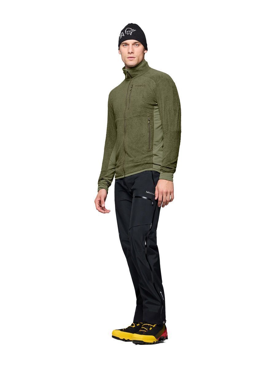 Norrona falketind warm1 active Jacket M's, deep lichen green - Bild 6