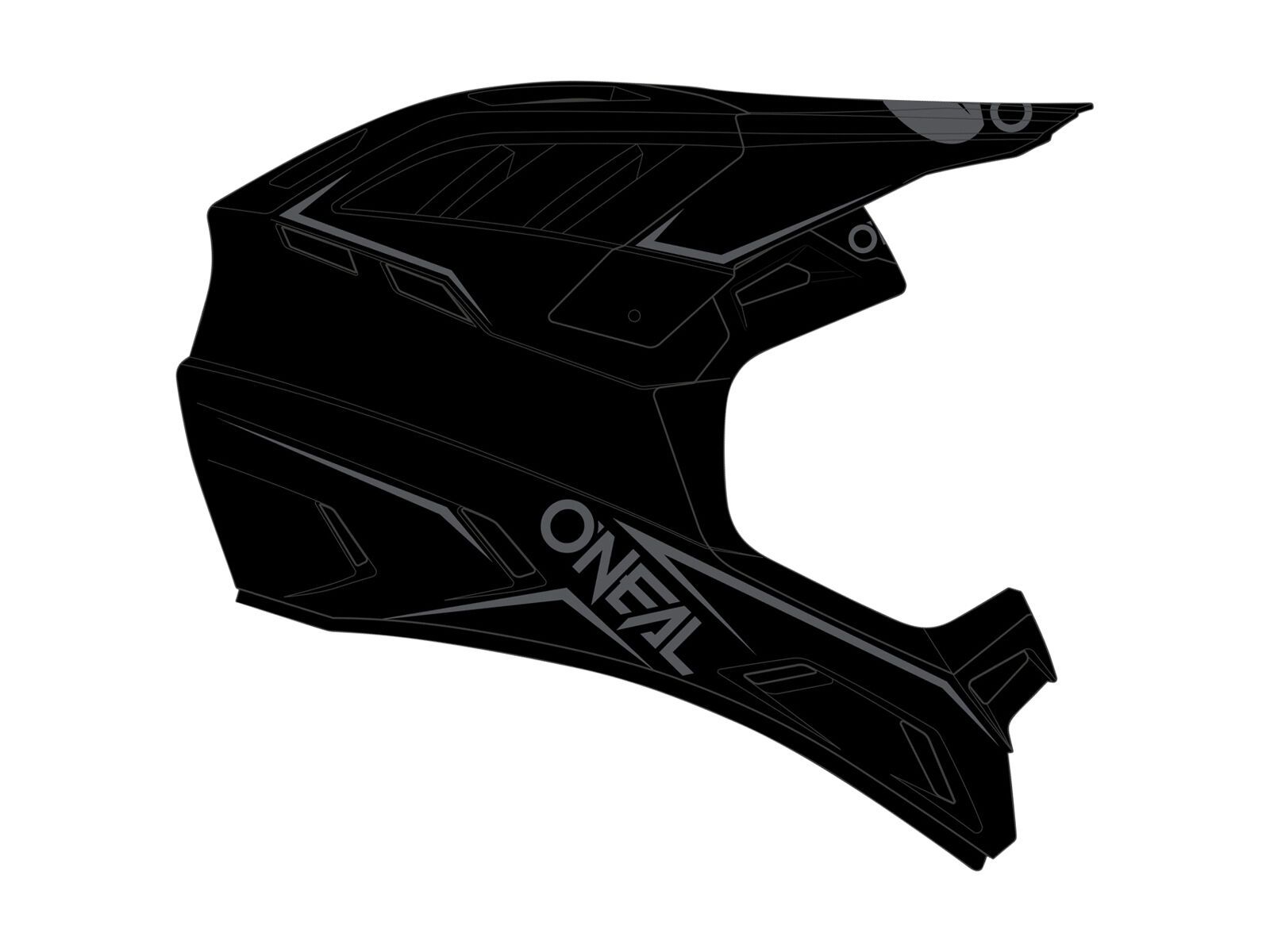 ONeal Backflip Helmet Solid, black - Bild 2