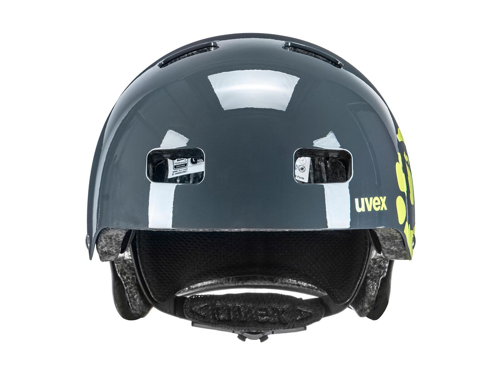 uvex kid 3, dirtbike gray-lime - Bild 3