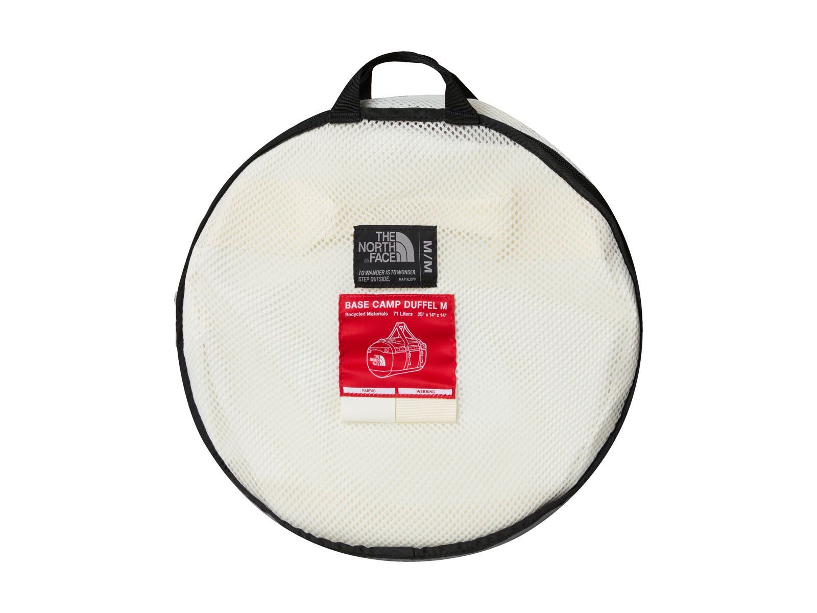 The North Face Base Camp Duffel - M, white dune/tnf white - Bild 4