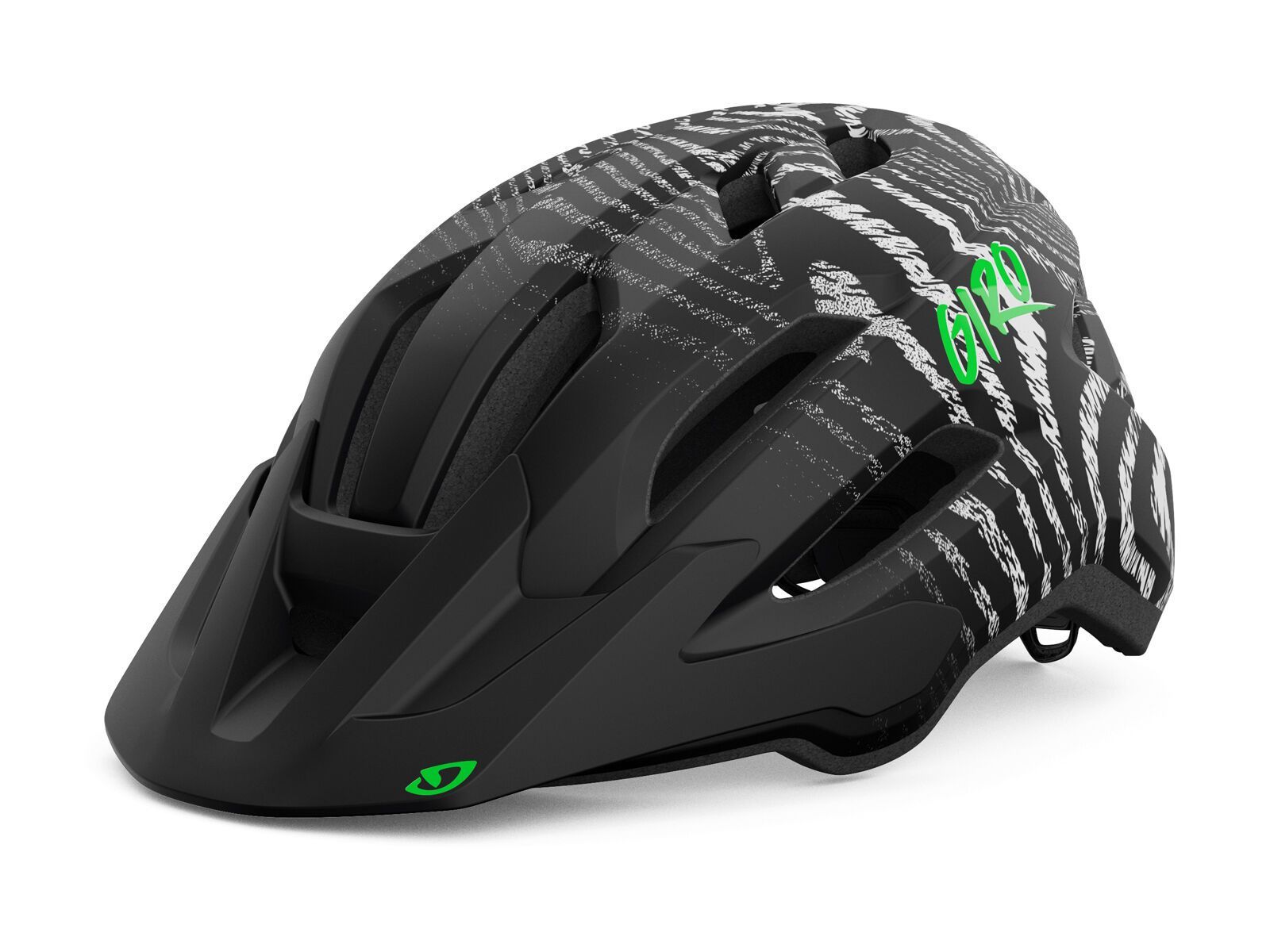 Giro Fixture II Y MIPS, matte black/white ripple - Bild 1