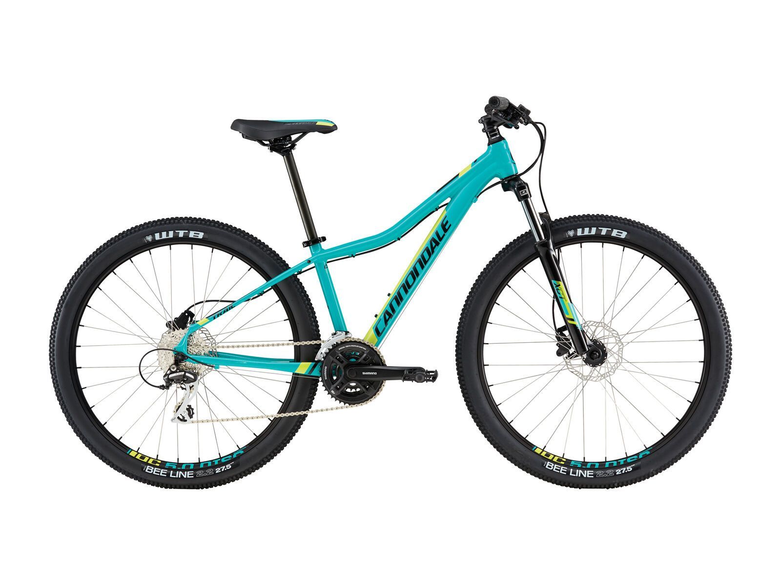 Cannondale Trail Women's 6, turquoise w/ jet black, neon spring, gloss - Bild 1