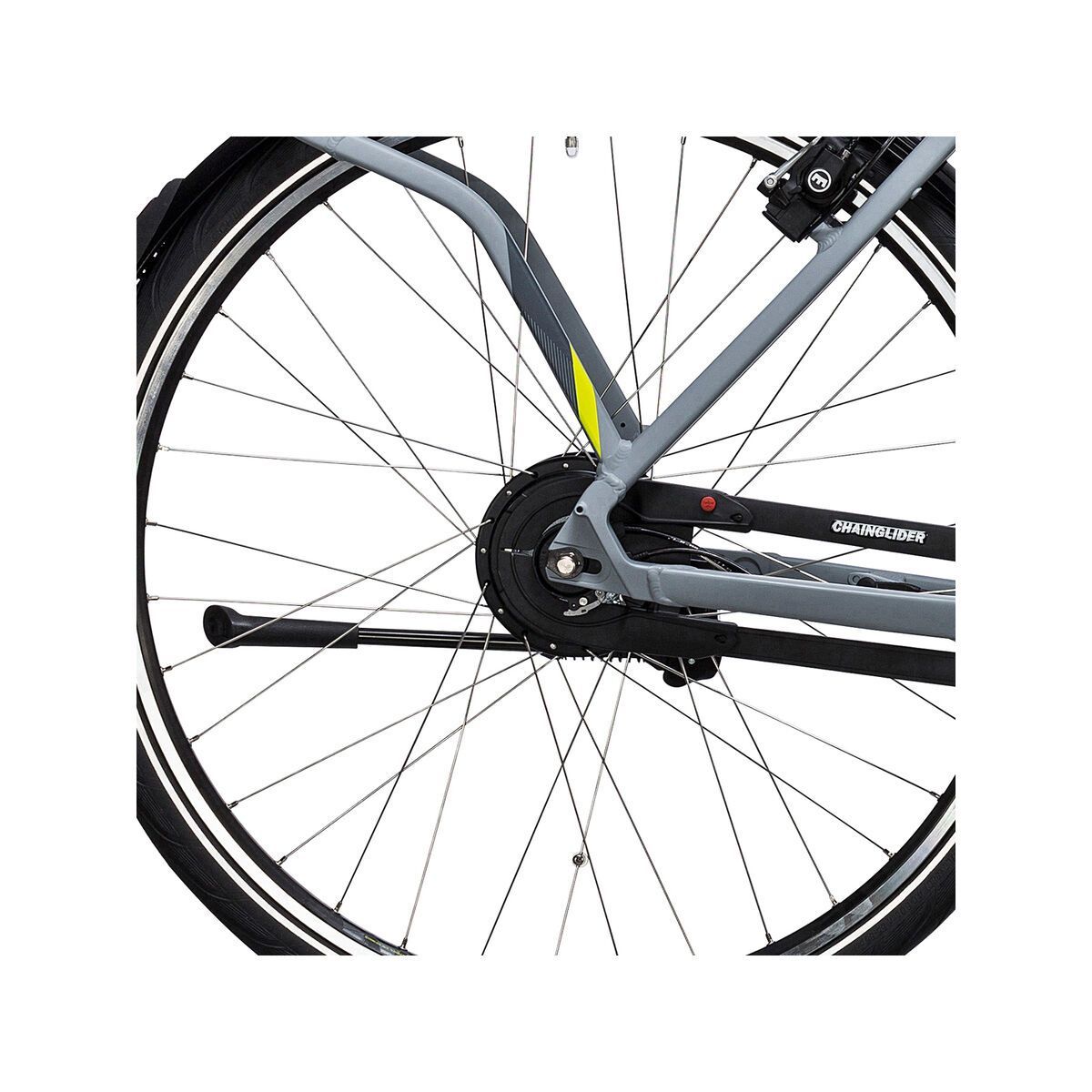 Cube Delhi Hybrid 500, grey´n´lime - Bild 4