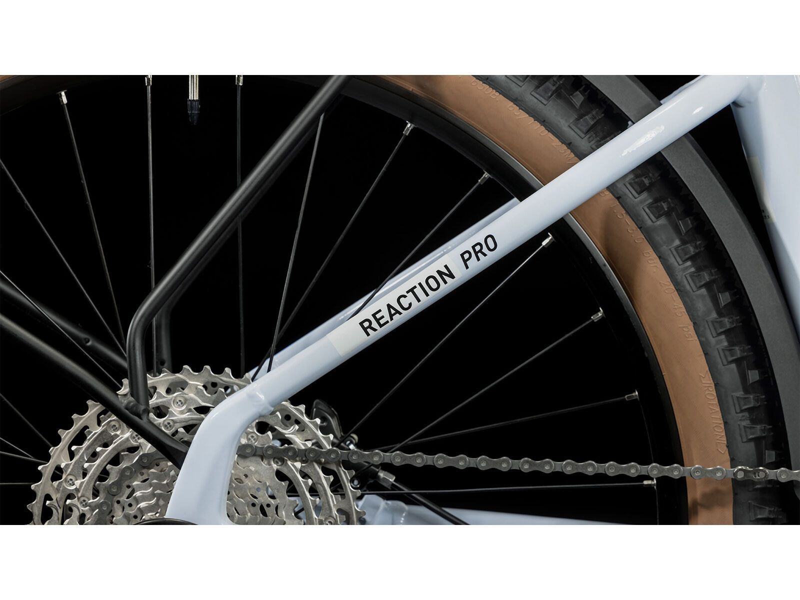 Cube Reaction Hybrid Pro Allroad 500 27.5 Easy Entry, flashwhite´n´black - Bild 6