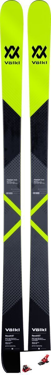 Set: Völkl Revolt 87 2019 + Tyrolia Attack² 13 GW red - Bild 1