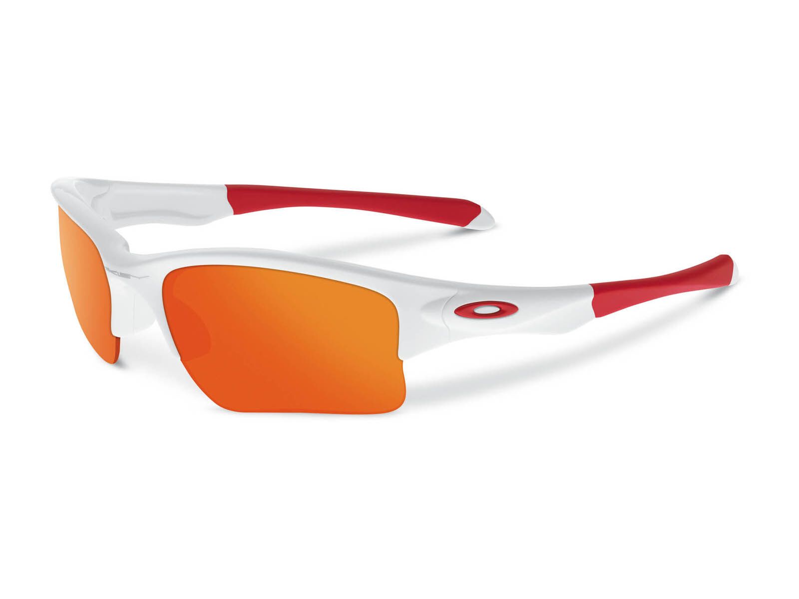 Oakley Quarter Jacket, polished white/fire iridium - Bild 1